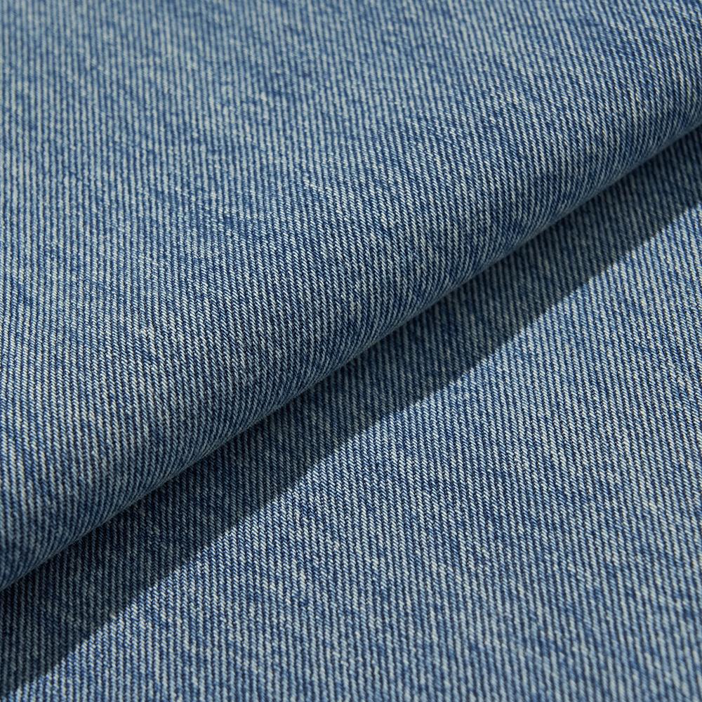 HISHANDER Washed 5P Wide Denim Pants [Light Wash]