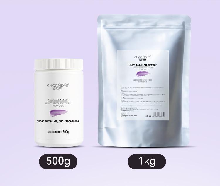Korean Grape Seed Hydrating Soft Mask Powder for Salon Use