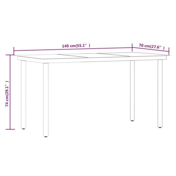 VidaXL Ensemble de salle à manger de jardin avec coussins 5 pcs Gris, 68.4 kg