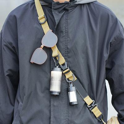 Outdoor Camping Crossbody Bag Strap Adjustable Length Quick Release Extensible Shoulder Strap