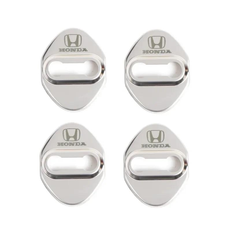 Door Lock Cover case for Mugen Power Honda Civic Accord CRV Hrv Jazz accessories car styling TP6
