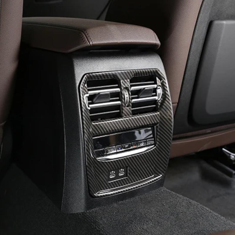 For BMW 3 Series G20 -2024 ABS Carbon Fiber Car Dashboard Console Gear Shift Panel Cover Trim Stickers Car Accessories