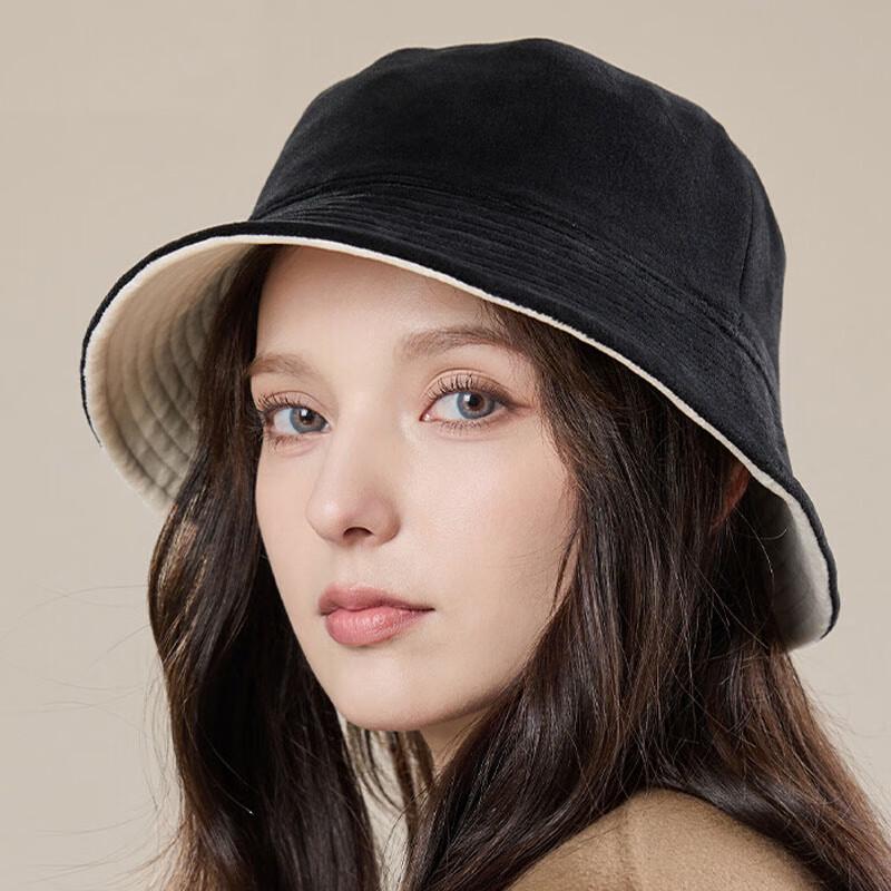 JIUMU Women s Autumn/Winter Warm Fisherman Hat One Size