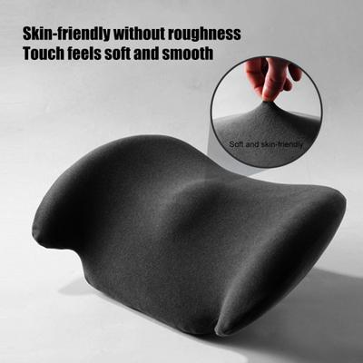 Car Cushion Breathable Memory Foam Lumbar Support Pillow for Driving And Office Chair Ergonomic Waist Protection Back Cushion for Pain Relief And