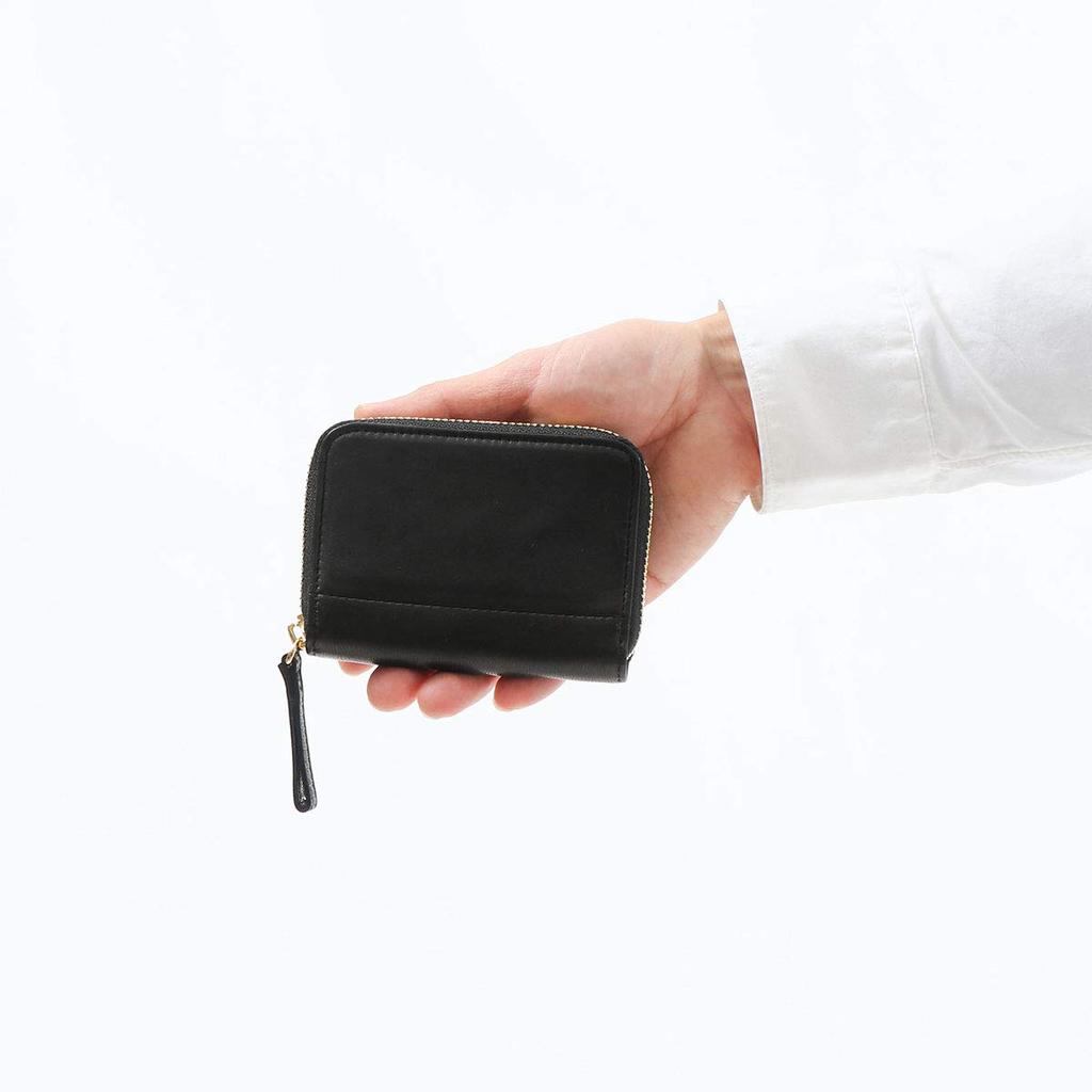 Porter Wise Coin & Pass Case (Black)