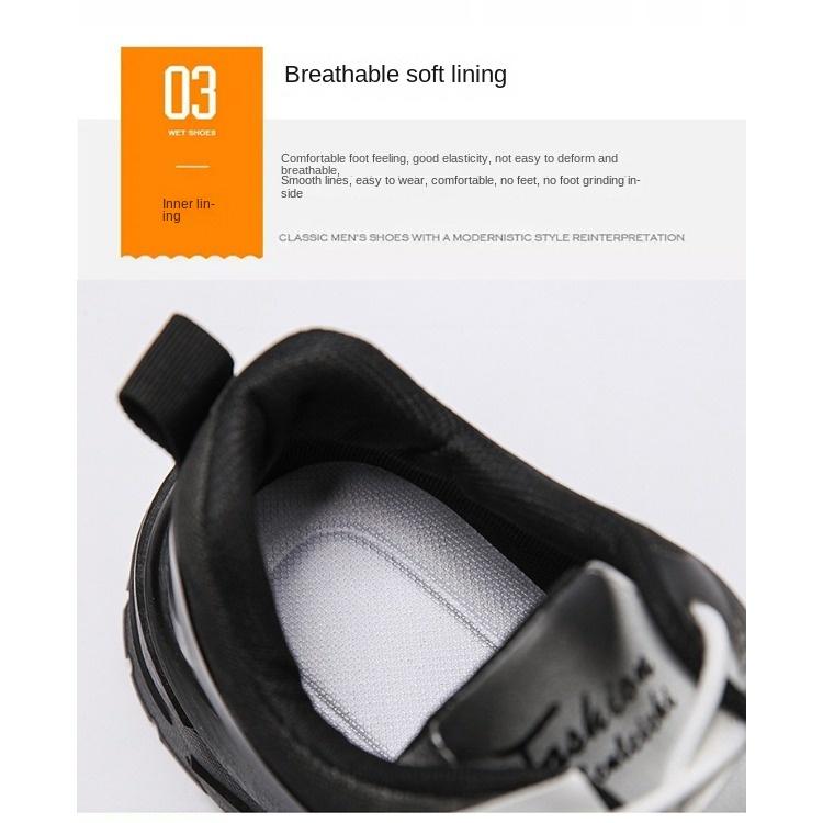 Sapatos masculinos de verão, tênis esportivos respiráveis de malha superior para estudantes do sexo masculino, todos combinam, pequenos, brancos, com elevação interna, tênis de corrida para papai