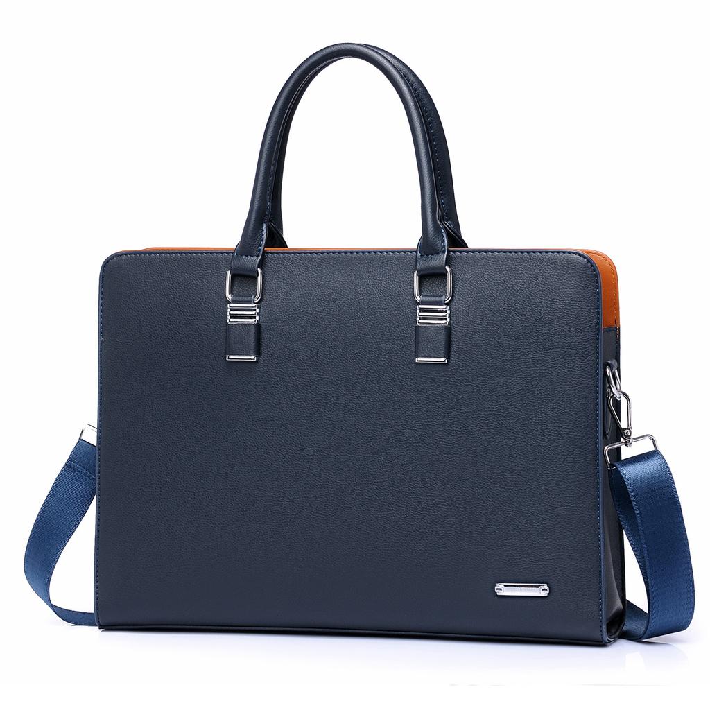 TS JYL Laptop bag,Men Bag Large Horizontal Handbag Business Briefcase Shoulder Crossbody