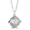Russia Tradition Chime Exquisite Angel Wings Caller Necklace Essential Oil Diffuser Pregnant Woman Aromatherapy Pendant Jewelry