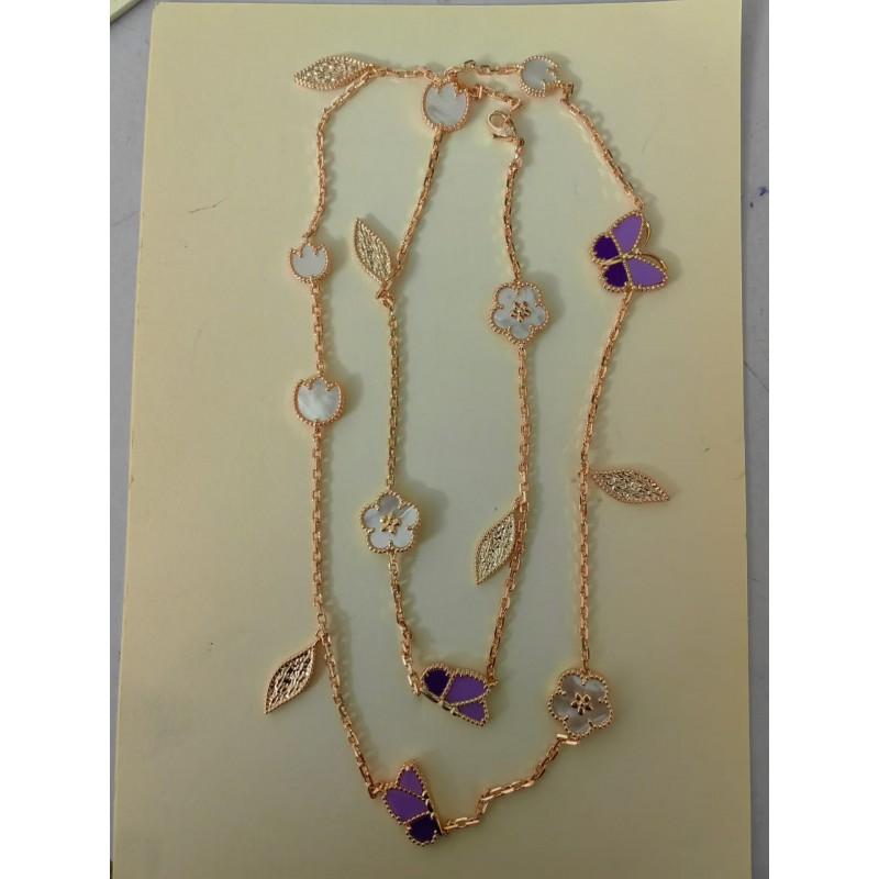 Butterfly Ladybug Clover Lucky Charm Set