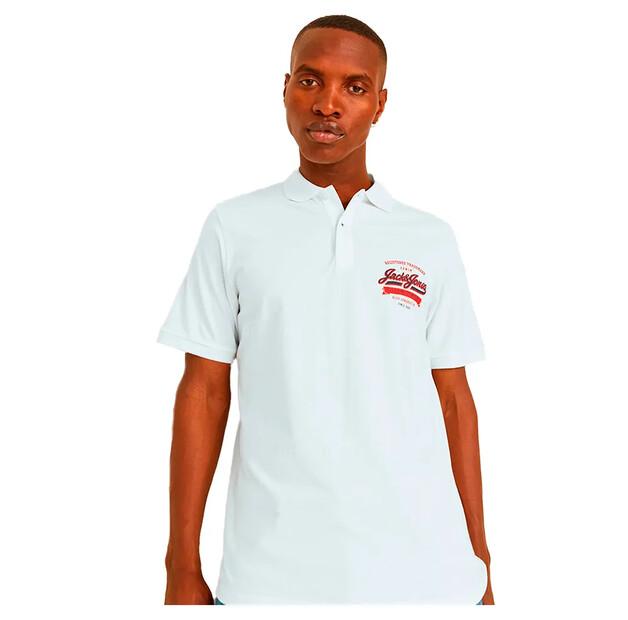 Jack & Jones Logo поло с короткими рукавами