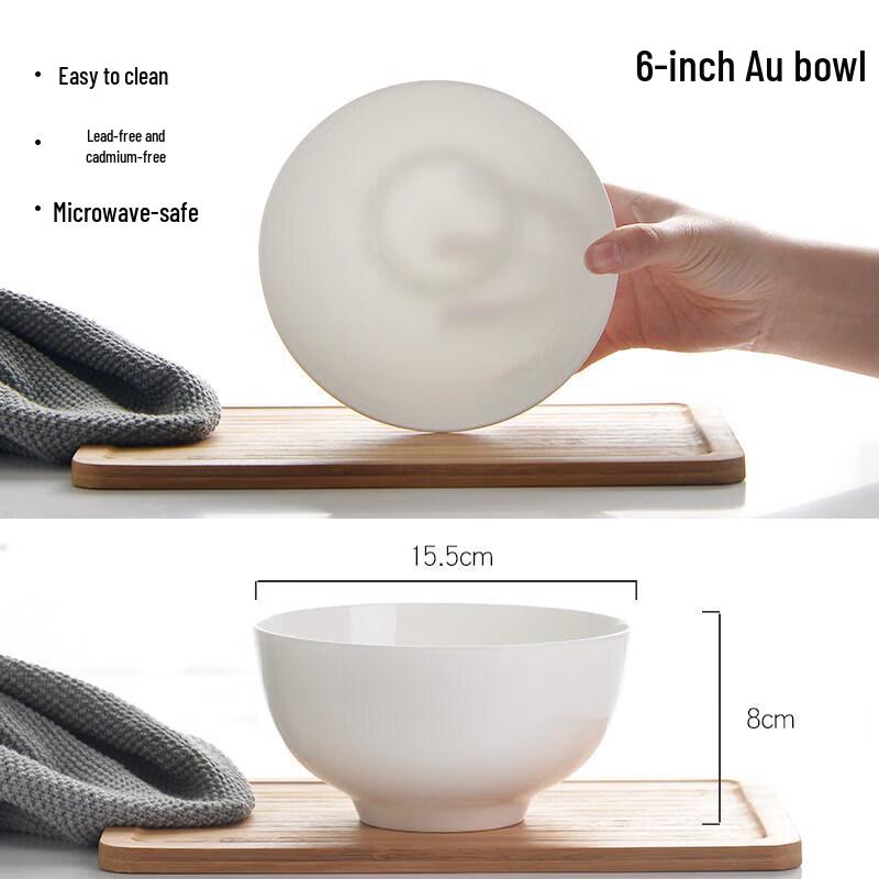 Sichun Tangshan 45% Bone China White Porcelain Bowls