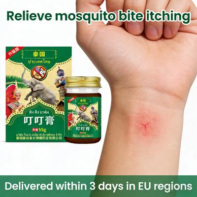 Thai Ding Ding Cream Portable, Quick Solution To Sudden Bites On Hands and Arms