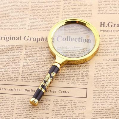Portable High-Definition Magnifying Glass for Elderly & Kids - Ideal for Reading, Viewing Maps, and Examining Insects & Specimens