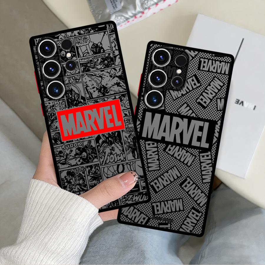 Marvel Hero Logo Case for Samsung Galaxy S26 S24 Plus Note 20 10+ S25 Ultra S21 S20 S23 FE S22 Funda Phone Cover