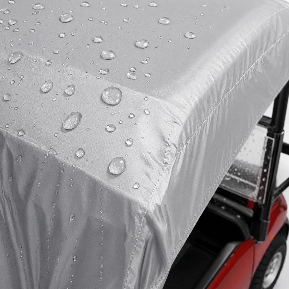 UV Resistant Golf Cart Cover Dust Proof Outdoor Vehicle Cover Sightseeing Car Cover  All-Season Use