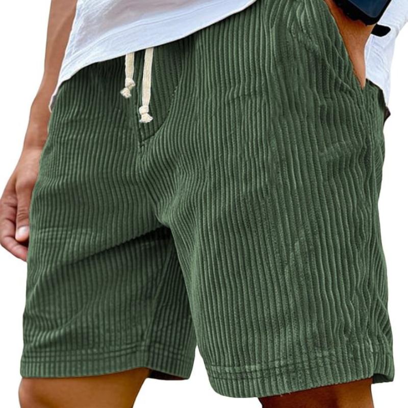Herren Retro Modische Schnür-Freizeitshorts Mit Sorgfältig Entworfenen Taschen, Leichter Stretchstoff
