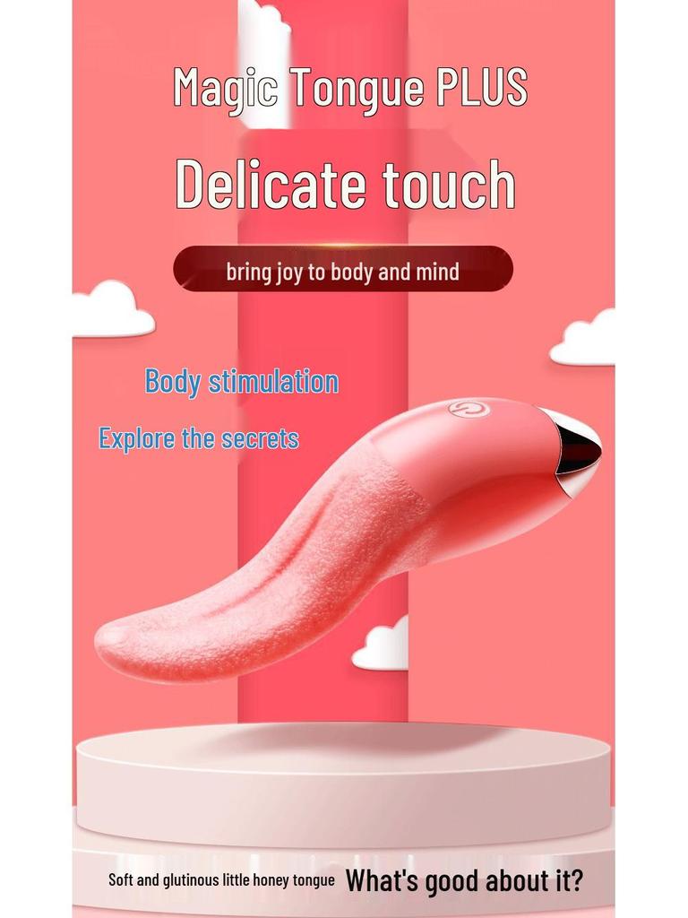 Realistic Clitoral Licking & Warming Vibrator: G-Spot Orgasming Adult Toy for Women