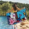 Britto Art Towel Quick Drying Beach Towels Are Suitable For Swimming Pools Camping Yoga And The Gym