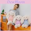 Adorável Brinquedo de Pelúcia Coelho Princesa Com Roupas Fofas Perfeito Para Crianças e Presentes
