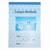 Dalian Primary Students' A6 Vertical Flip Lined Notebooks for Homework, Blue