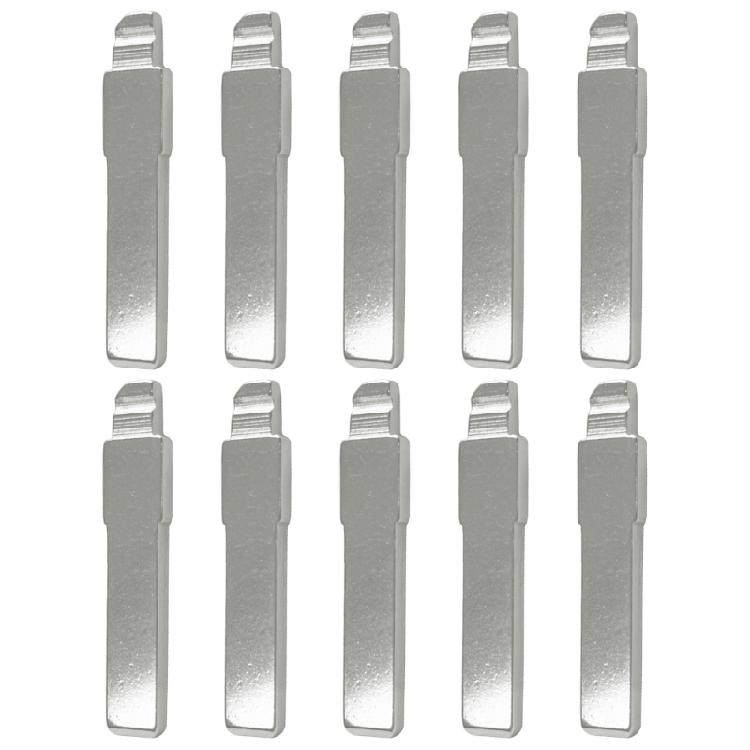 

Anti Scratch Copper Key Blanks Vacuum Heat Processed Blades Accuracy Cut 157 SIP22 Replacement Key Suitable for Car
