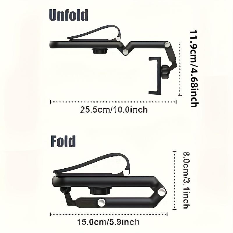 Car Sun Visor Mobile Phone Holder, 360 Degree Rotation, ABS Material, Suitable for Dashboard, Waterproof Car Mobile Phone Holder with Rotation