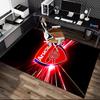 1pc Football Club Rug, Comfortable Printed Home Area Carpet, Cozy Office Chair Rug