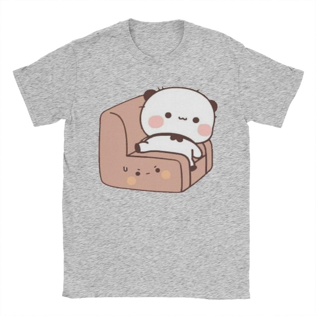 Bubu Is Tired After A HardWorking Day T Shirt Mens  Cotton Fashion TShirts Round Collar Dudu Tee Shirt Short Sleeve Tops Gift