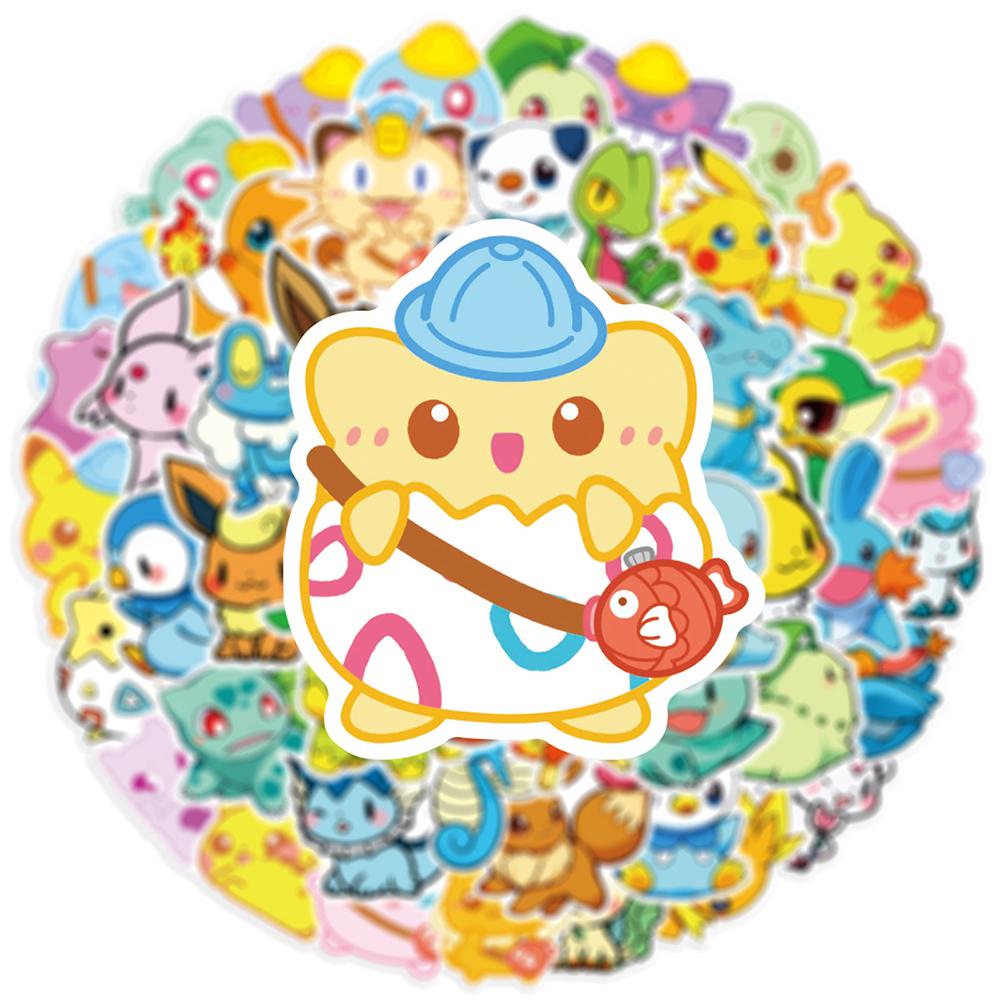 10 30 50Pcs Cute  Anime Game Graffiti Stickers Diy Suitcase Fridge Phone Laptop Guitar Car Cartoon Joke Sitcker For Kid