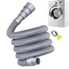 RV Sewer Hose Kit Caravan Drain Pipe with Adjustable Adapter Waste Water System Versatile Trailer Extension Set for Travel