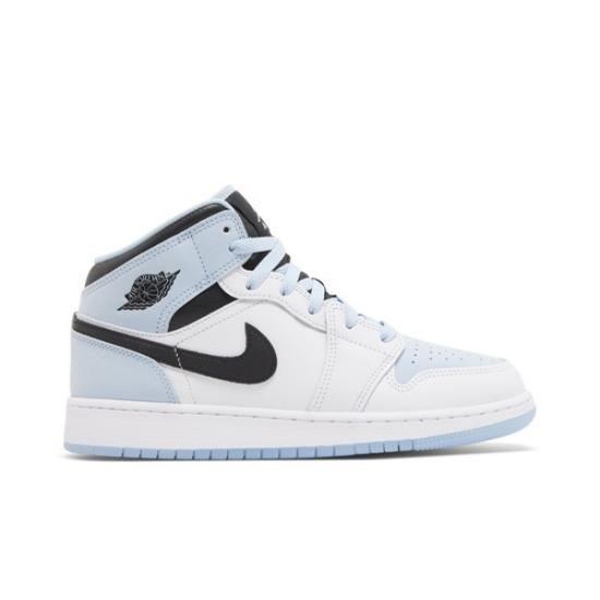 Air Jordan 1 Mid SE GS White Ice Blue DV1337-104