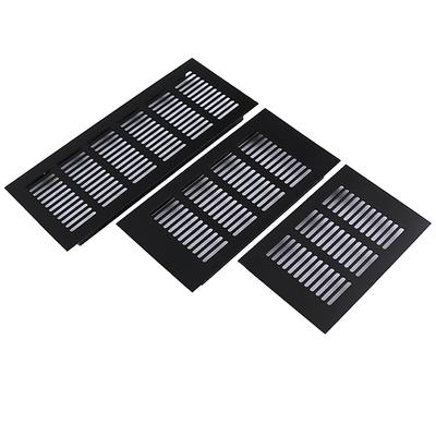 Ventilation Grille Rectangular Cabinet Wardrobe Air Vent Aluminium Ventilation-Cover Multiple Sizes Breathable Air Vent 150mm