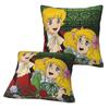 Candy Candy Anime 2 Pcs Square Pillowcase Pillow Cover Cushion Zip Decorative Comfort Throw Pillow For Home Car