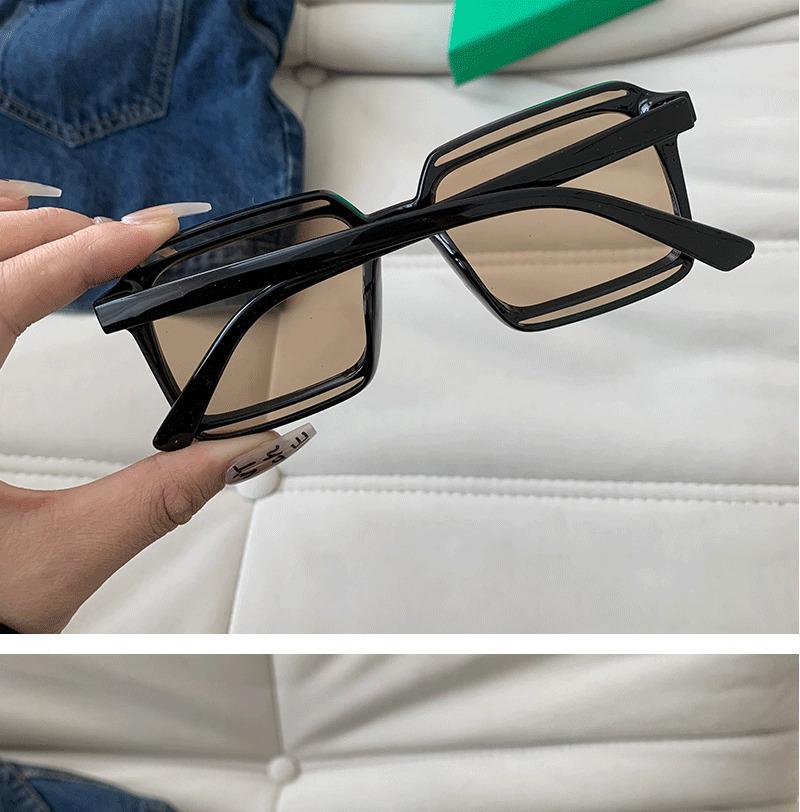 New Fashion Oversized Sunglasses Women Vintage Square Big Frame UV400 Shades Designer Brand Female Sun Glasses