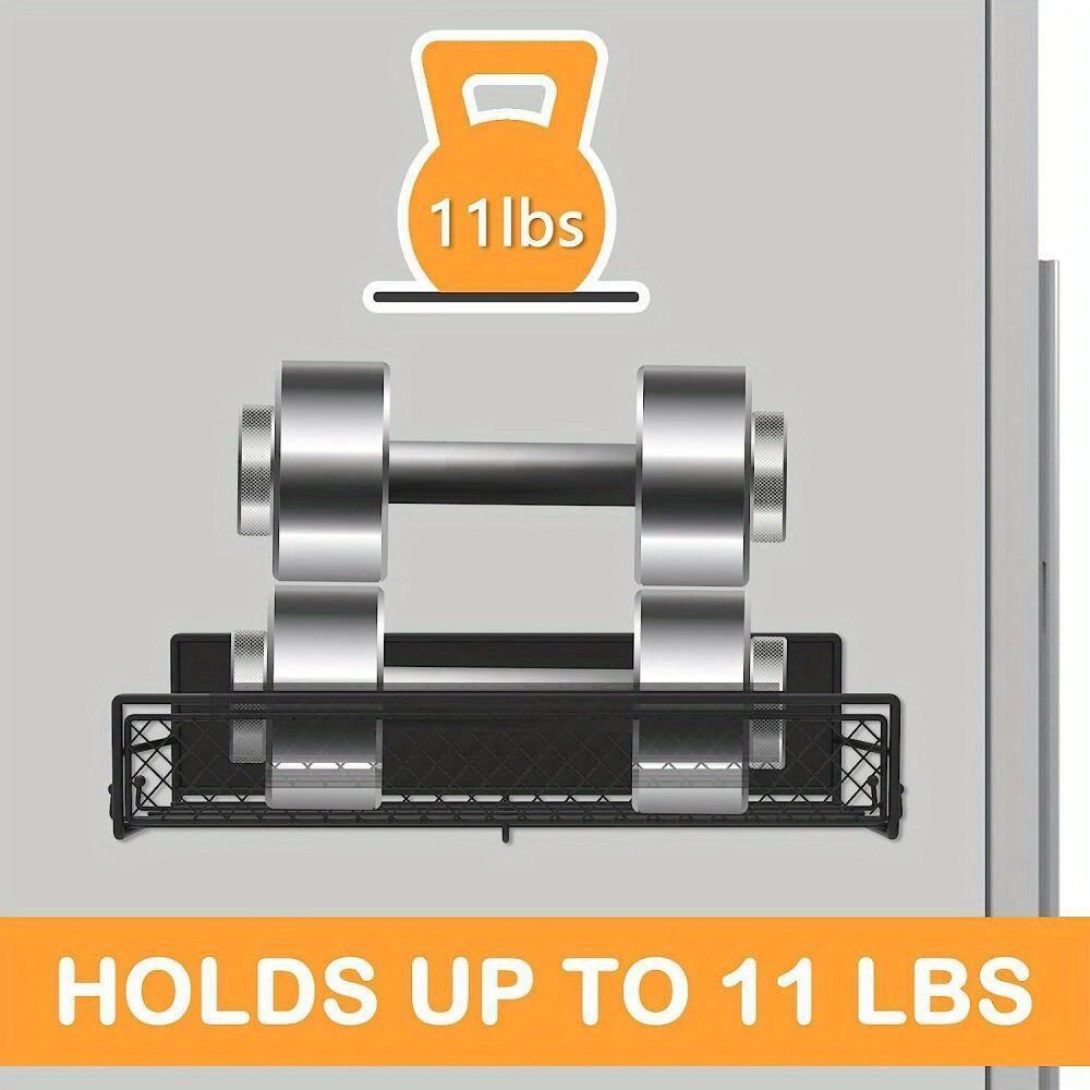 Magnetic Spice Rack for Refrigerator, Moveable Spice Organizer, Strong Magnetic Storage Fridge Organizer with Paper Towel Holder