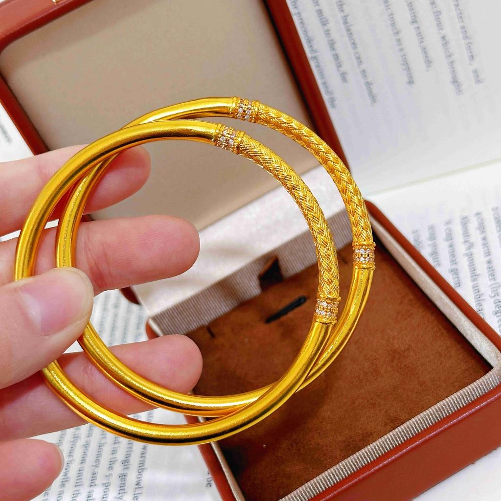 Wheat Heritage Bracelet Women's Niche Light Luxury High-end Curly Grass Pattern Bracelet