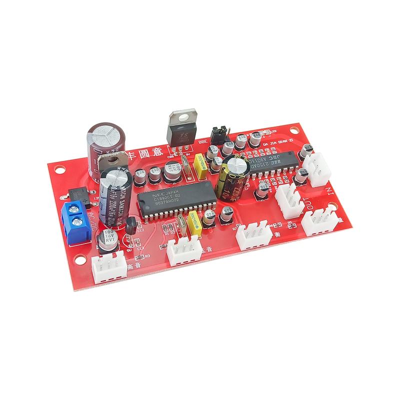 GHXAMP UPC1892+JRC2150 Preamp Tone Board Treble Bass Amplifier Preamplifer BBE Effect Processor For Upgrade Audio Clarity 1PC