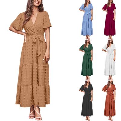 Damen Prinzessinnenkleid Sexy V-Ausschnitt Taillenzug Plissee Kurzarmkleid Mardi Gras Karnevalskleid