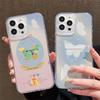 Card Slot Holder Silicone Wallet Pocket Case For Samsung A15 A36 A56 Xiaomi Redmi Note 12 13 Pro iPhone 17 16 Infinix Note 30 Cover Clear Phone Bumper