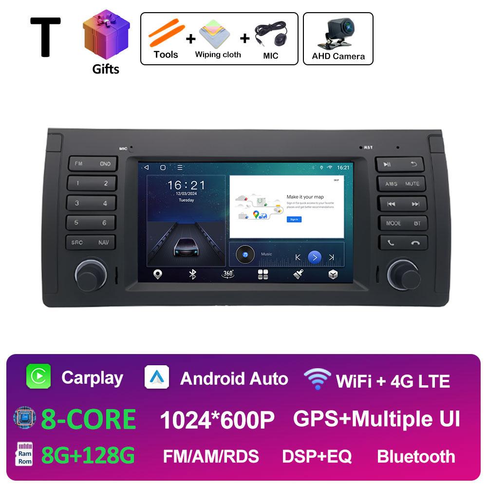 Wireless Carplay Android Auto For BMW E53 QLED IPS Screen Cooling fan Bluetooth WIFI DSP Stereo Autoradio Intelligent System 4G