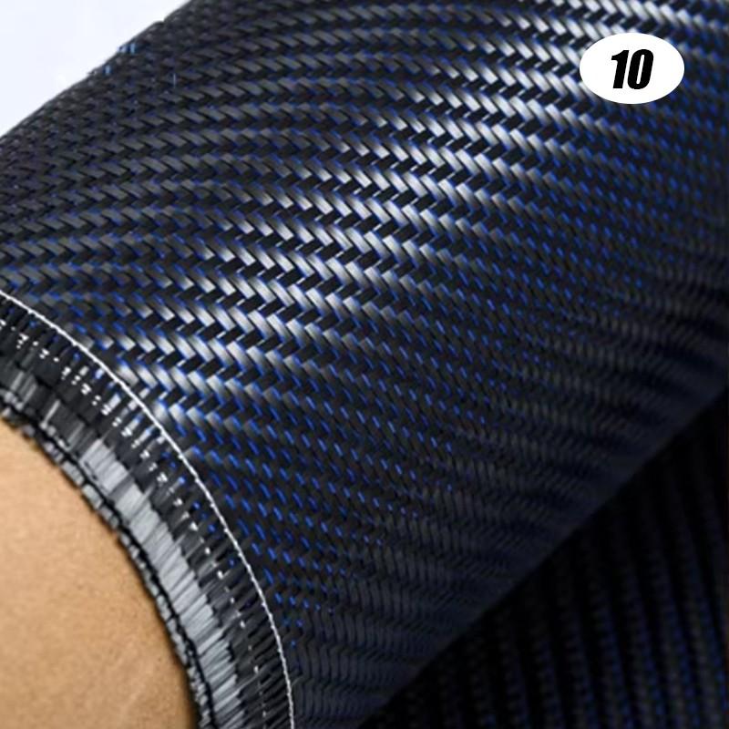 20x20cm Carbon Aramid Fiber Hybrid Fabric Cloth Twill Plain Weave Material Decor 3K Carbon Fiber Aramid Fiber DIY Material Suppl
