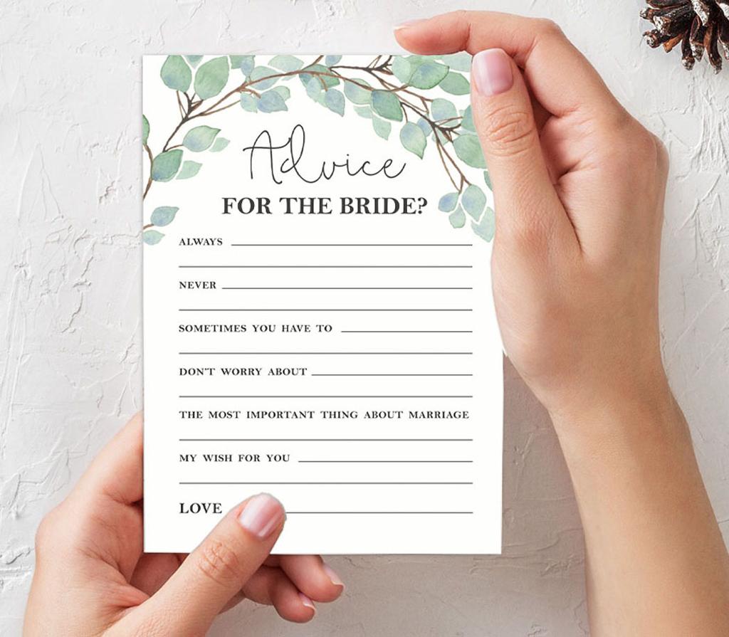 INKDOTPOT Greenery Theme Bachelorette Party Games Set of 5 (Activities for 50 Guests) Fun Bridal Shower Games Set Bundle