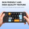 Farbbeleuchtete 19-Tasten Mini-Gaming-Tastatur Anpassbarer Joystick Doppel-Makro-Rad Hot-Swap-fähige Schalter