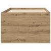 Bed Frame with Storage Craft Oak 80 x 200 cm