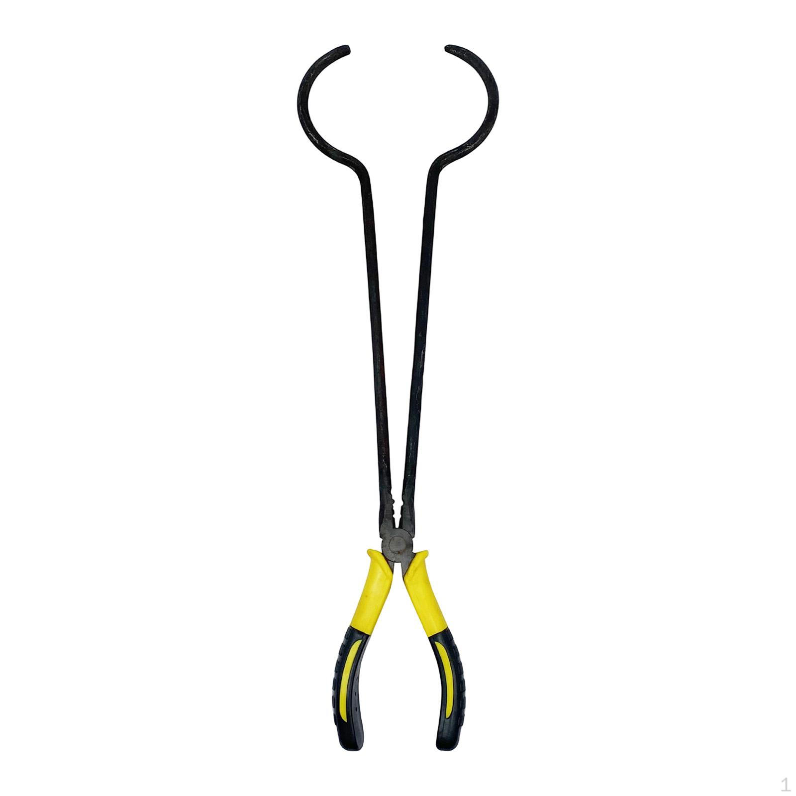 

15.4inch Gold Melting Tongs for Metal Casting, Multifunctional Furnace Jewelry Making Tool Style B