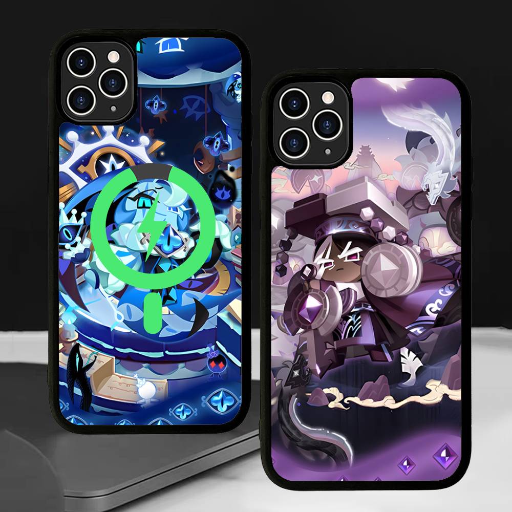 Cookie Run Kingdom Magnetic Wireless Phone Case For IPhone 17 16 15 14 13 12 11 Pro Max Plus Mag Phone Cover