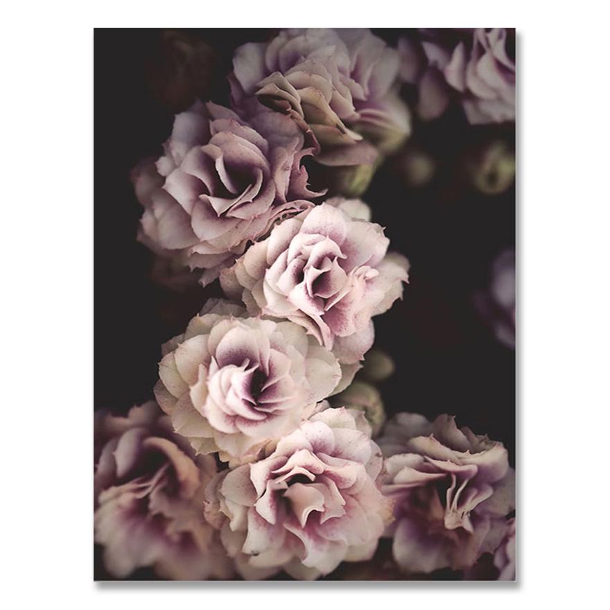 Scandinavian Fashion Poster Pink Flower Sexy Girl Nordic Style Wall Art Canvas Print Painting Modern Living Room Decor Picture