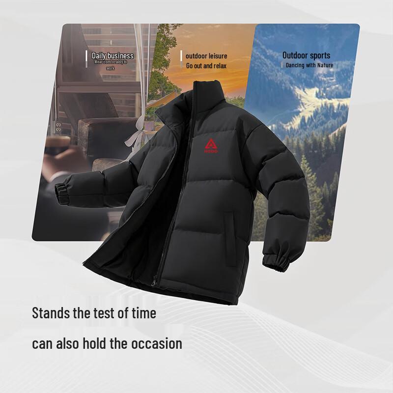 Hodo Men's Anti-Running Cotton Winter Puffer Jacket