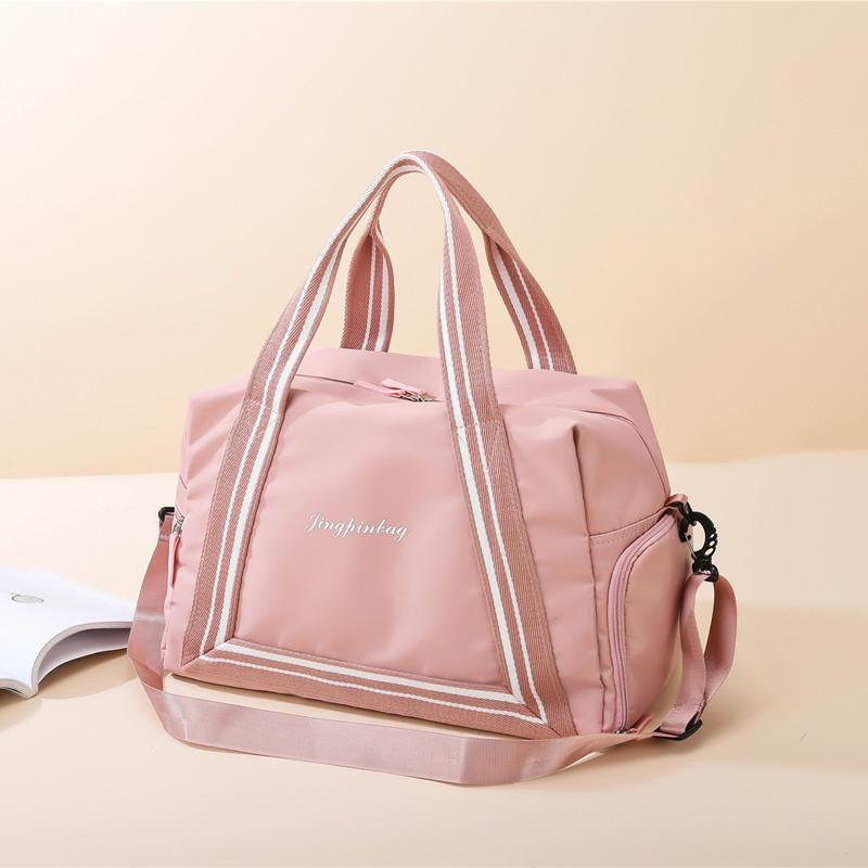 Borsa da yoga e nuoto con separazione asciutto/bagnato, borsa da viaggio portatile di grande capacità per brevi distanze, borsa da sport e fitness per donna