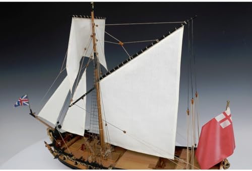 Woody Joe 1/64 Charles Yacht Wooden Model Assembly Kit (Ship)